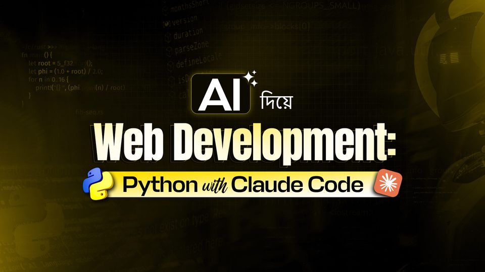 AI diye Web Development: Python with Claude Code | Ostad