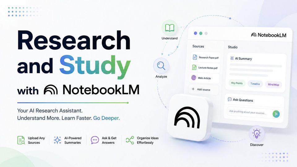 Research and Study with NotebookLM