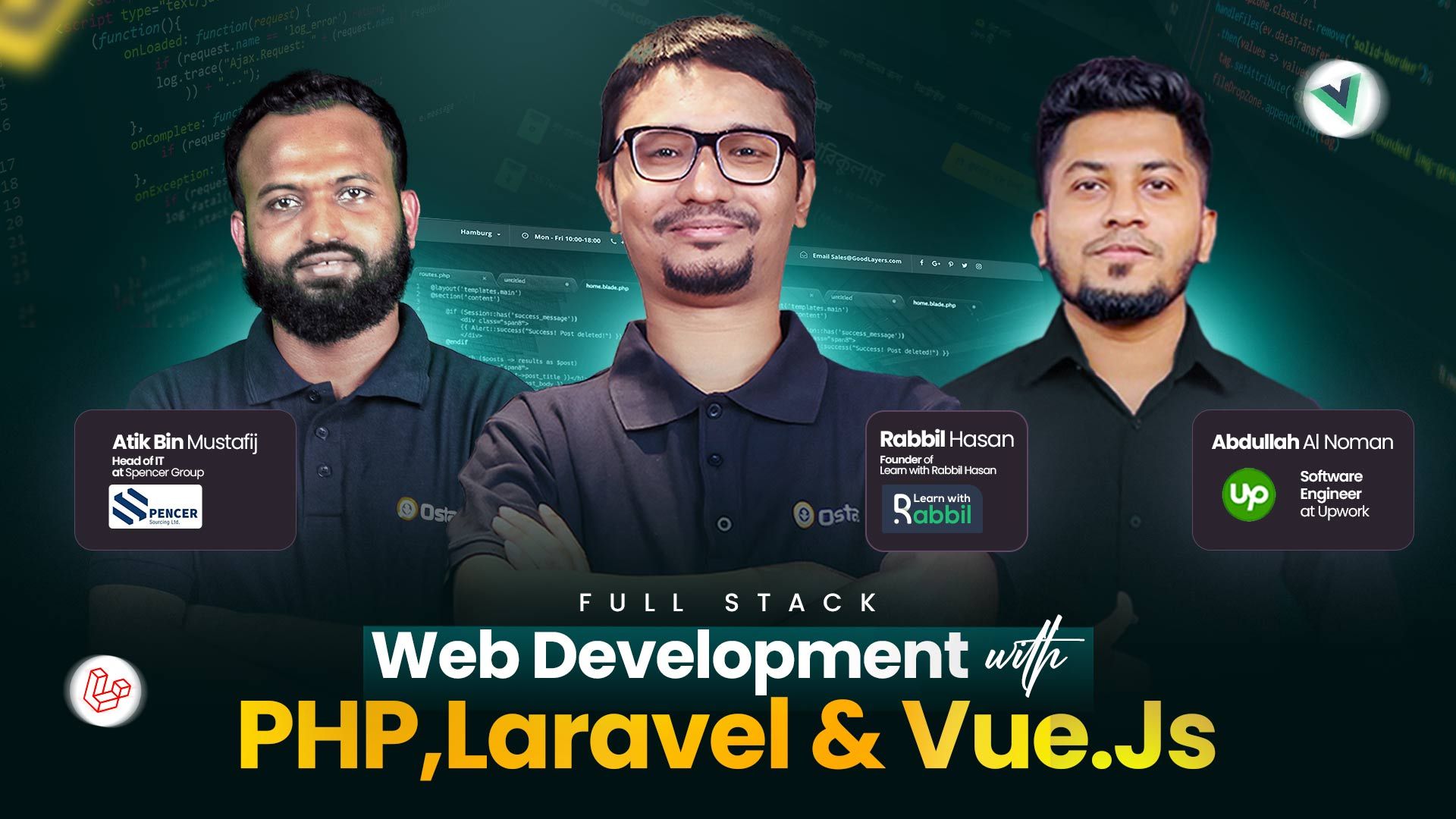 Full Stack Web Development with PHP, Laravel & Vue Js | Ostad