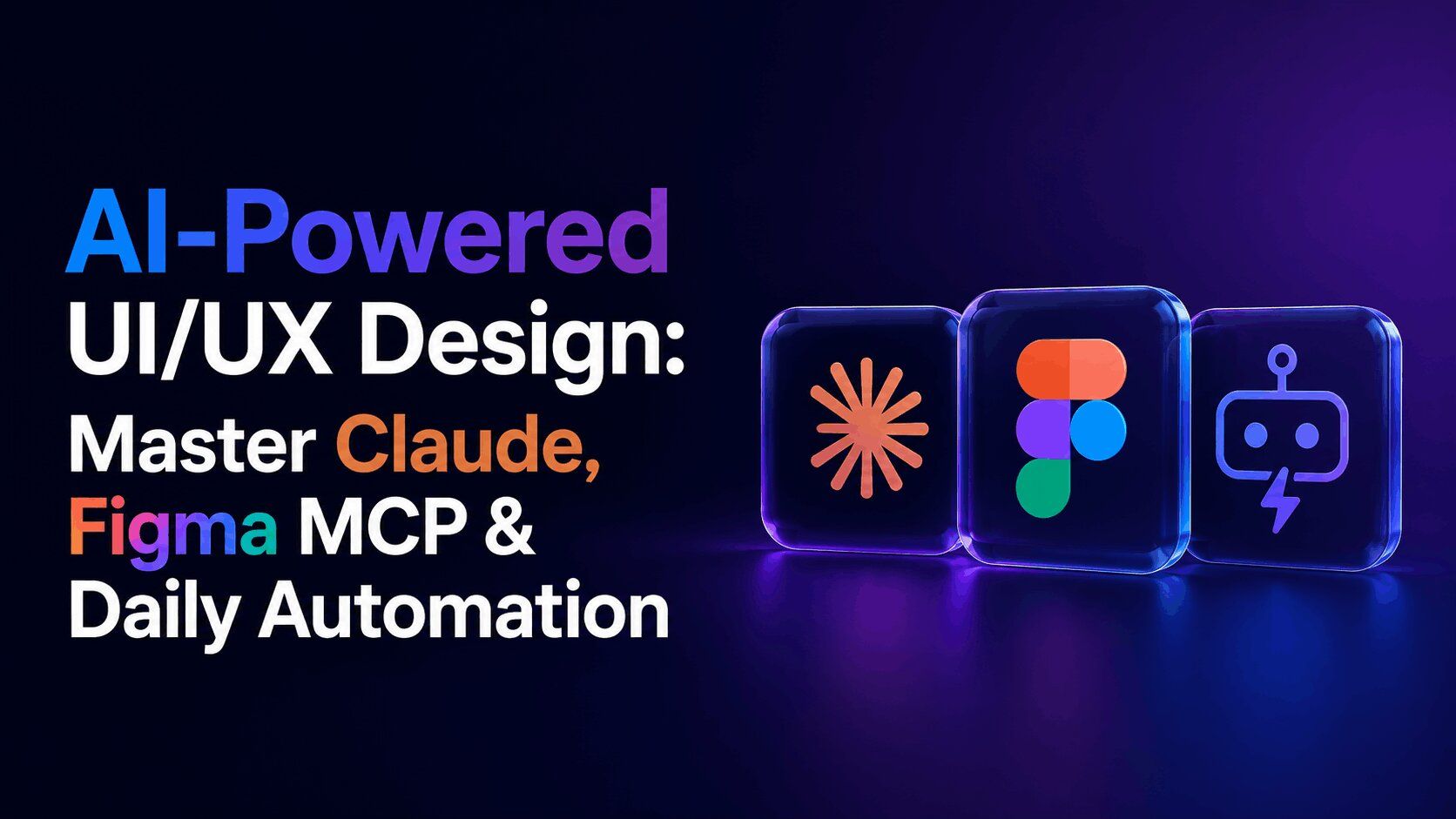 AI-Powered UI/UX Design: Master Claude, Figma MCP & Daily Automation ...
